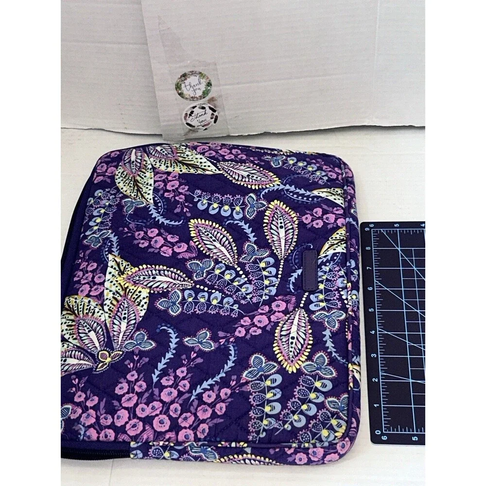 Vera Bradley Purple Laptop Case Padded